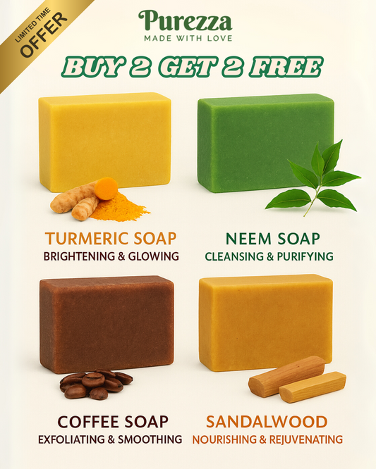 buy 2 get 2 soaps free