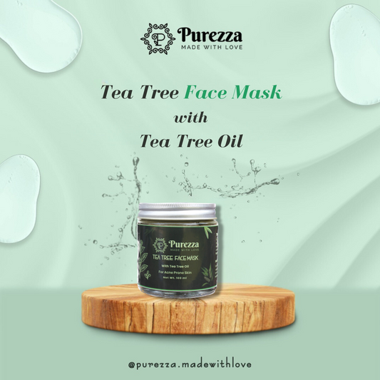 purezza tea tree face mask closed jar