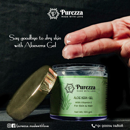 Aloevera Gel- With Vitamin E Purezza - Made With Love 