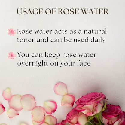 Rose water for summer skin care routine