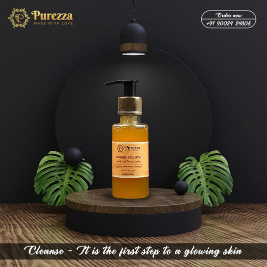 Turmeric Face Wash Purezza - Made With Love 